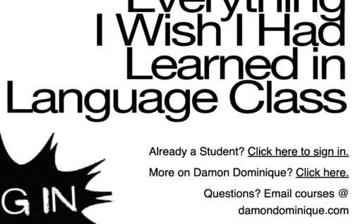 The Damon D French Course - Beginner & Intermediate French