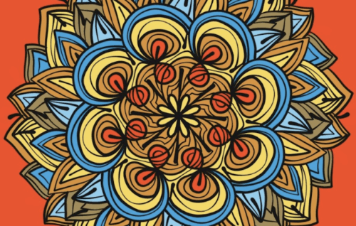 Love Digital Mandala - Higher Mind Mandalas - Eric Thompson