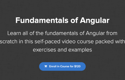Fundamentals of Angular - Alain Chautard