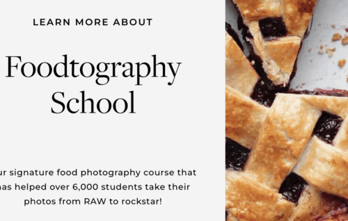 Foodtography School 2022 - Sarah Crawford