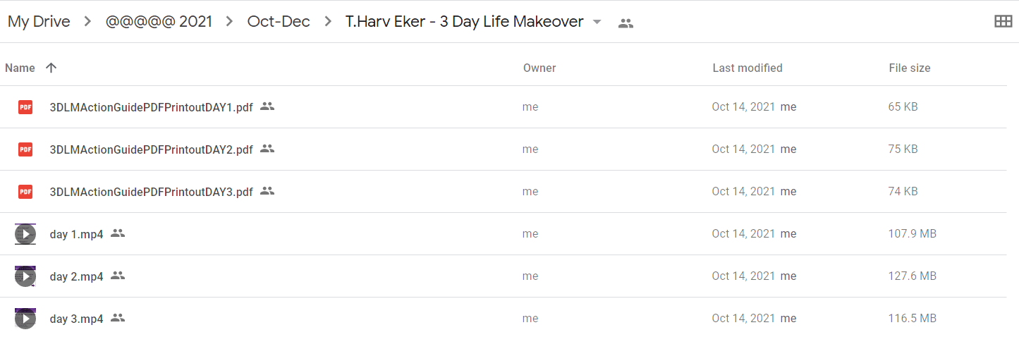 T.Harv Eker - 3 Day Life Makeover