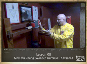 Lesson 08 - Mok Yan Chong (Wooden Dummy) - Advanced