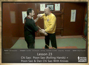 Lesson 23 - Chi Sao - Poon Sao & Dan Chi Sao + With Knives