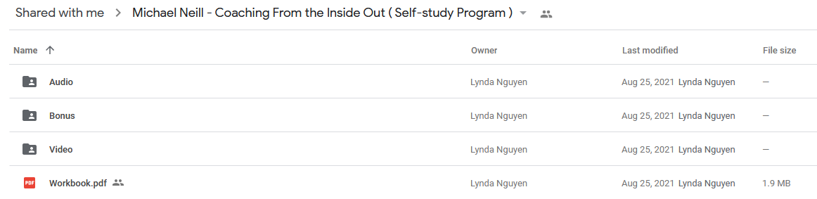 Michael Neill - Coaching From the Inside Out ( Self-study Program )