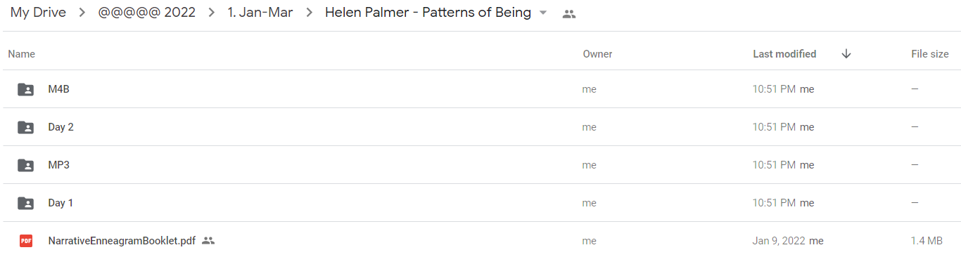 Patterns of Being